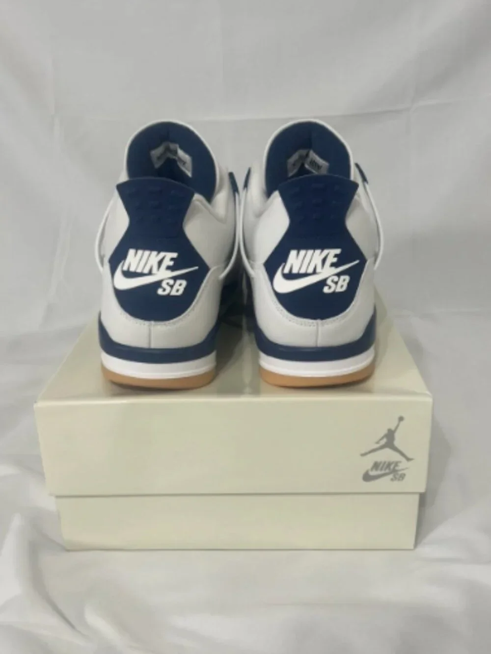 Nike SB Air Jordan 4 Retro SP White Navy